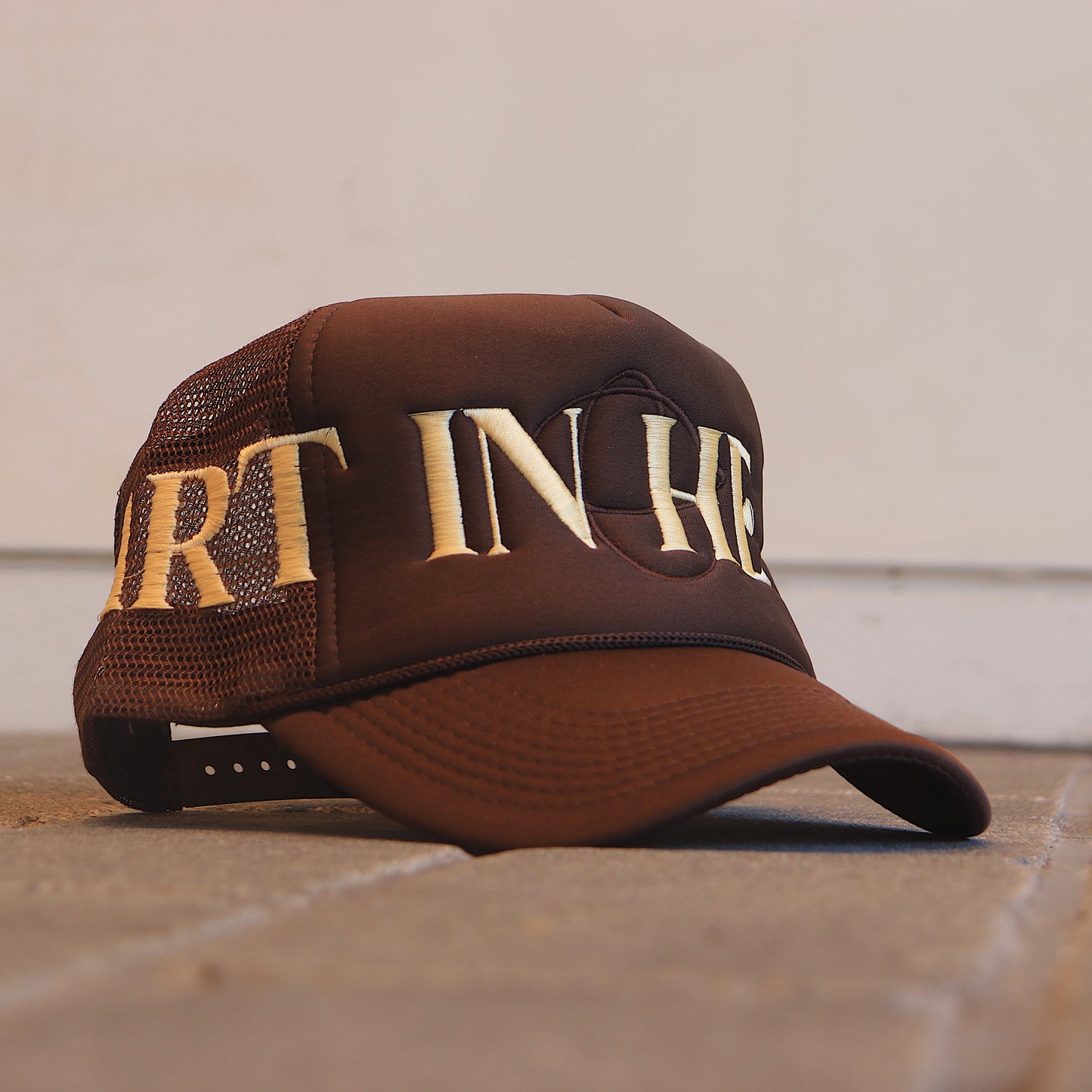 Brown-Cream Trucker